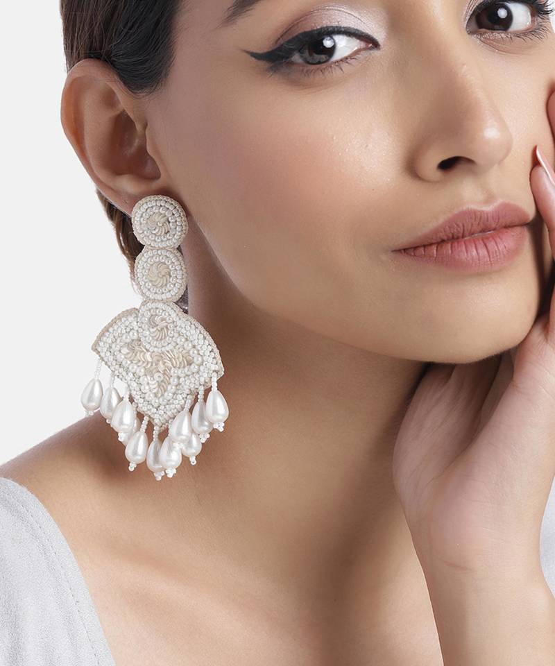 Indian traditional drop & dangle earring festive bollywood jewelry
