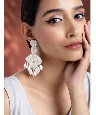Indian traditional drop & dangle earring festive bollywood jewelry 3