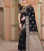 Black black kanjeevaram sarees