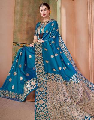 Blue blue kanjeevaram sarees 2