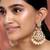Faux kundan white pearl chandbali earrings indian bollywood jewelry