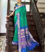 Green green paithani sarees