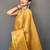 Yellow yellow woven design tissue sarees