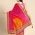 Yellow yellow art silk bandhani sarees