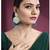 Blue kundan & beads studded dangle earrings ethnic jewelry