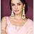 White kundan & beads studded dangle earrings ethnic jewelry