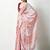 White poly chiffon saree