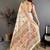 Off white off white pashmina silk zari weaving saree matching blouse piece