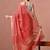 Red checked pure cotton handloom saree