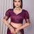 Purple woven design zari designer banarasi saree