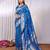 Blue blue banarasi sarees