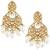 Crystals beads studded ethnic dangle earrings jewelry for women