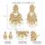 Crystals beads studded ethnic dangle earrings jewelry for women