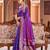 Purple purple banarasi sarees