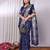 Navy blue navy blue banarasi sarees
