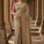 Multicolor zari silk blend designer banarasi saree