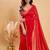 Red pure cotton saree