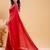 Red pure cotton saree