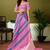 Multicolor striped pure cotton saree