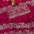 Magenta woven design zari satin fusion saree