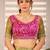 Multicolor woven design satin fusion saree