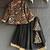 Black Embroidered Cotton Silk Lehenga Set