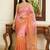 Multicolor embellished embroidered tissue saree
