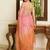 Multicolor embellished embroidered tissue saree