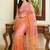 Multicolor embellished embroidered tissue saree