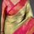 Lime woven design zari silk blend designer kanjeevaram saree