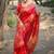 Red warli pure cotton saree