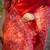 Red warli pure cotton saree
