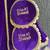 Purple Embroidered Velvet Lehenga Set