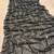 Black embellished mirror work poly georgette heavy work saree