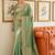 Olive woven design zari tissue designer banarasi saree
