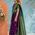 Purple zari art silk designer kanjeevaram saree