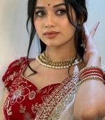 White Sequins And Dori Embroidery Real Mirror Georgettete Saree