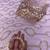 Light Pink Color Sequins And Beads Embroidery Work With Fancy Latkan Net Saree