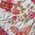 White Digital Print And Sequin Real Mirror Work Silk Blend Saree