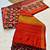 Maroon Color Lagadi Patta And Weaved Zari Border Work Silk Patola Saree