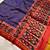 Purple Color Lagadi Patta And Weaved Zari Border Work Silk Patola Saree