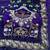 Purple Embroidery And Sequin Work Satin Saree