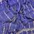Purple Color Embroidery And Sequence Work Satin Saree