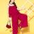 Women's fancy crushed georgette sleeveless jump suit