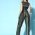 Women's sequin work chanderi print belted jump suit