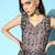 Women's sequin work belted jump suit