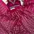 Rani Pink Color Sequins Thread Dori Work Georgette Saree