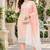 Women's south cotton  kurta pant dupatta set