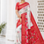 Multi 3 Ikkat Patola Printing With Hand Made Tassels Fumka Dola Silk Saree