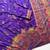 Purple Color Kashmiri Thread Zari Woven Work Pashmina Dola Silk Saree